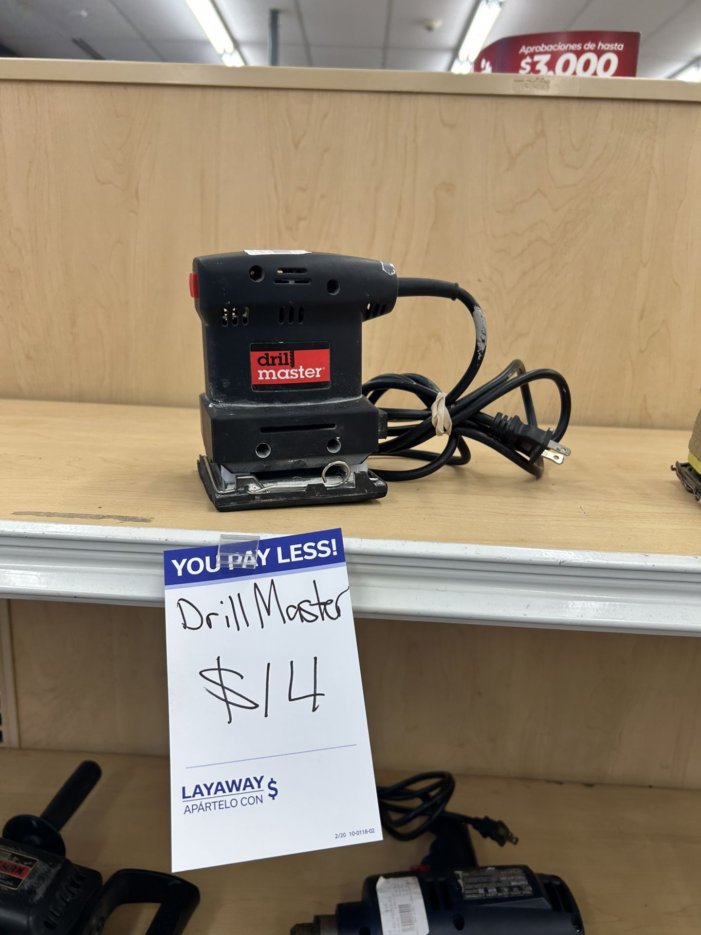 Drill Master Pad Sander
