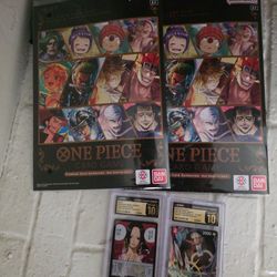 ONE PIECE TCG PREMIUM COLLECTION WITH JAPANESE SLABS 