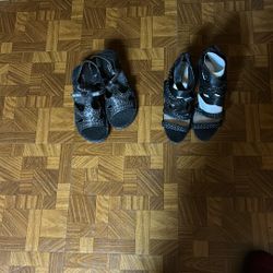 New Black Shoes Size6 10 Dollars Each 