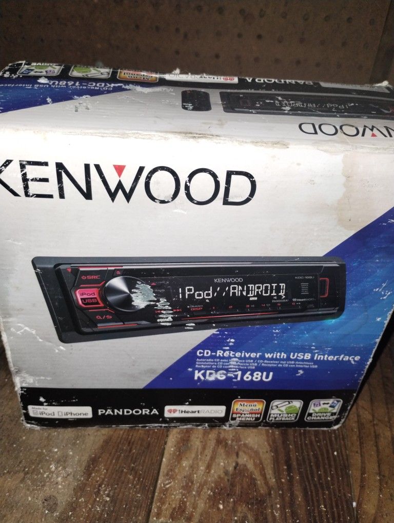 Kenwood Car Stereo/CD Player 