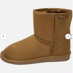 🎁 $18 Alpine Swiss Womens Classic Short Winter Boots Faux Fur Lined Warm Comfort 9🆕T101B