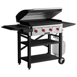 Brand New Flat Top Griddle (FTG600) – Outdoor BBQ / Smash Burgers / Hibachi  / Propane Grill / Outdoor Cooking 4  Burner Chef 