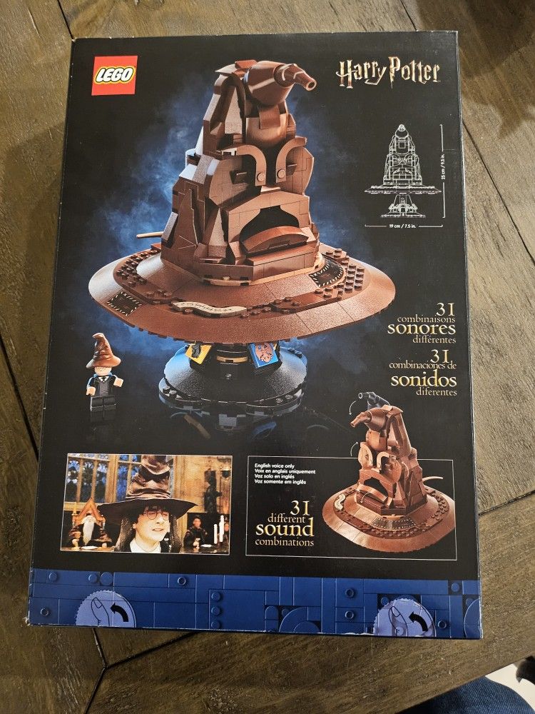 Lego Harry Potter Sorting Hat. New Unopened