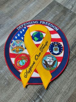 Support Our Troops Jacket Patch