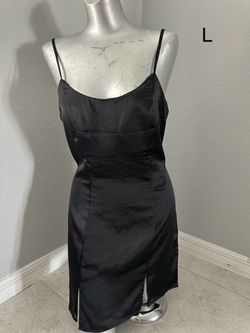 Black Dress New Size L