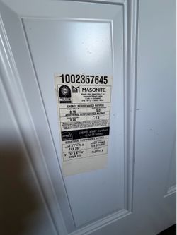Hurricane / Impact Door