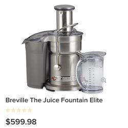 Breville The Juice Fountain Elite (Like New)