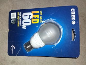 Cree 60 watt led bulbs 2 packs