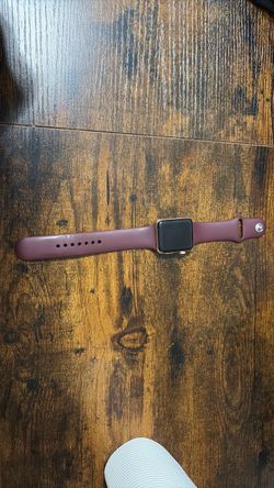 Apple Watch with Mauve Sport Band