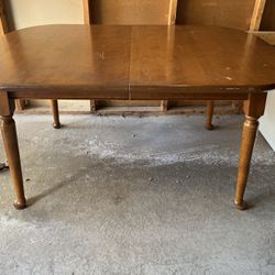 Solid Wood Dining Table 