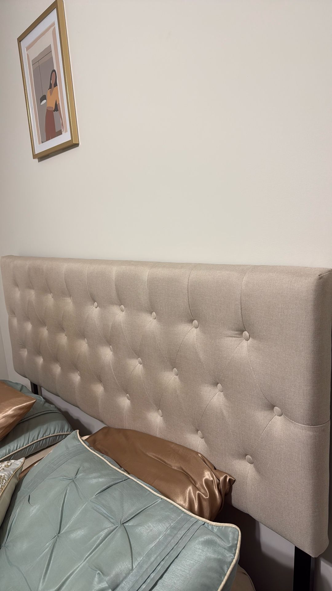 Headboard + Bed Frame 