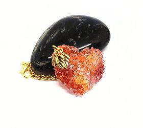 Heart Bag Or Key Ring Charm