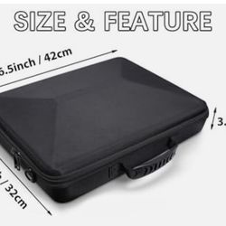 Portable Waterproof Case for Starlink Mini Dish Kit, Travel Carrying Case
