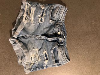 Fashion Nova Distressed Denim Shorts stretch
