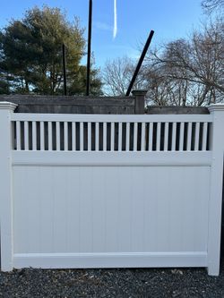 6’ Capped Spindle Top Fence Section(s)