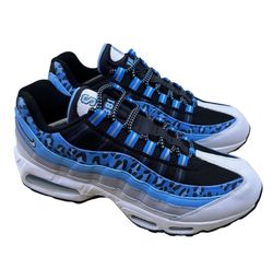 Size 9 - Nike Air Max 95 Yardrunners Spelman College Blue Black AM95