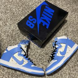Supreme X Nike Dunk High Pro SB Blue (Size 10.5)