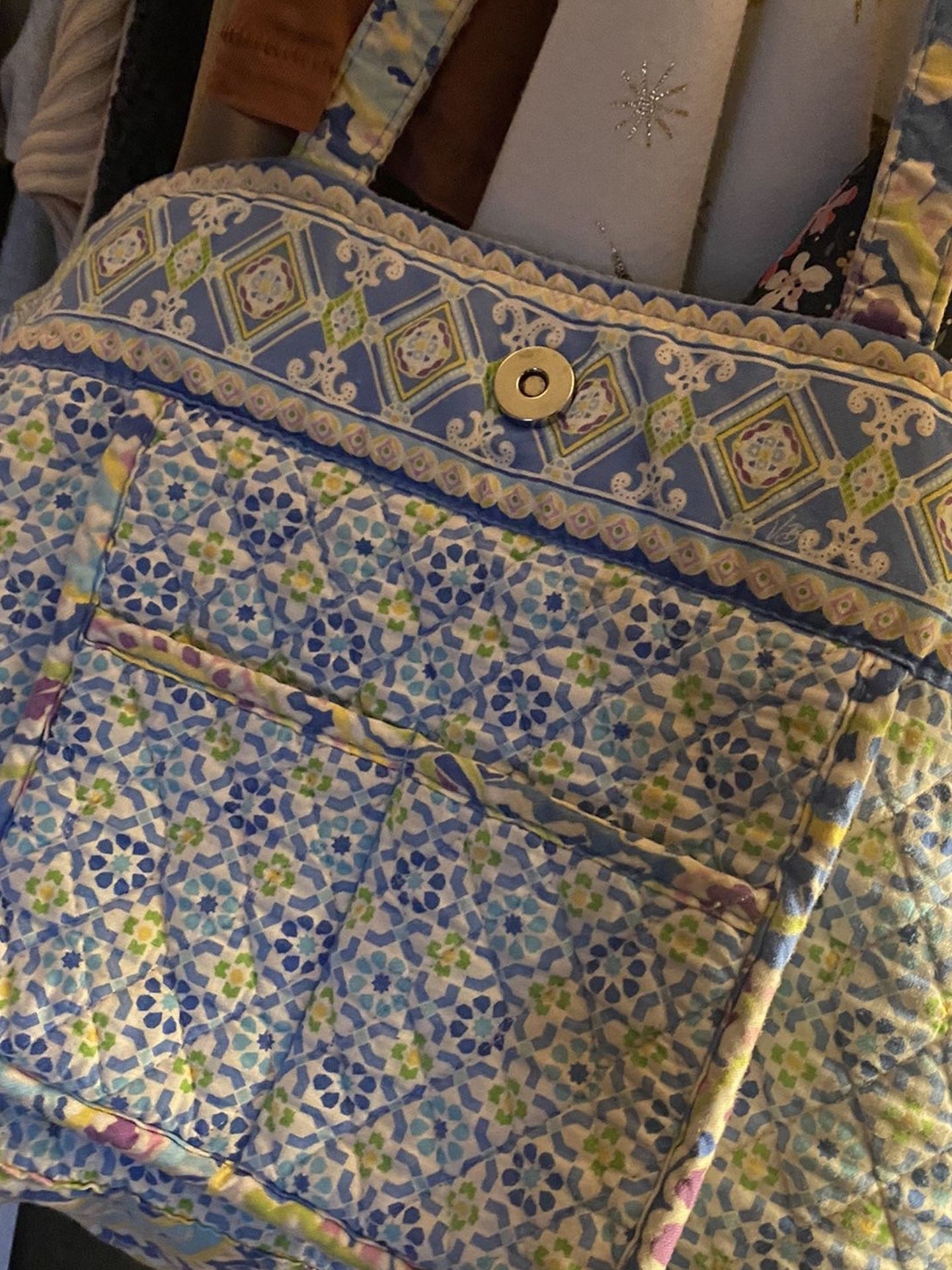 Vera Bradley Java Blue Travel Carry-On Garment Bag