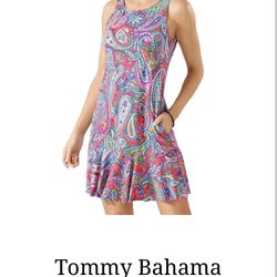 Women’s Tommy Bahama Spa Dress, Size S Or XS