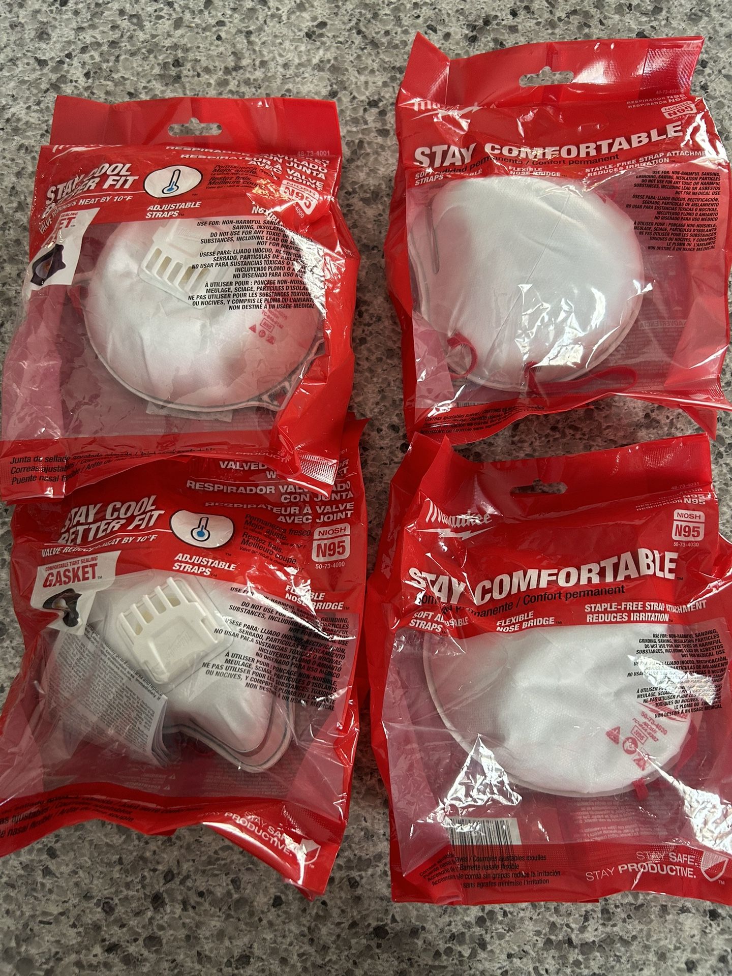 Milwaukee Respirator Masks
