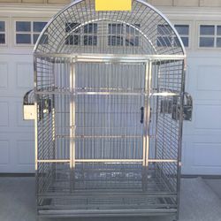 XXX Large Stainless Steel Macaw / Parrot Cage