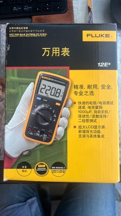 NEW Fluke 12E+ multimeter