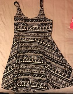 Victoria Secrets black and white dress