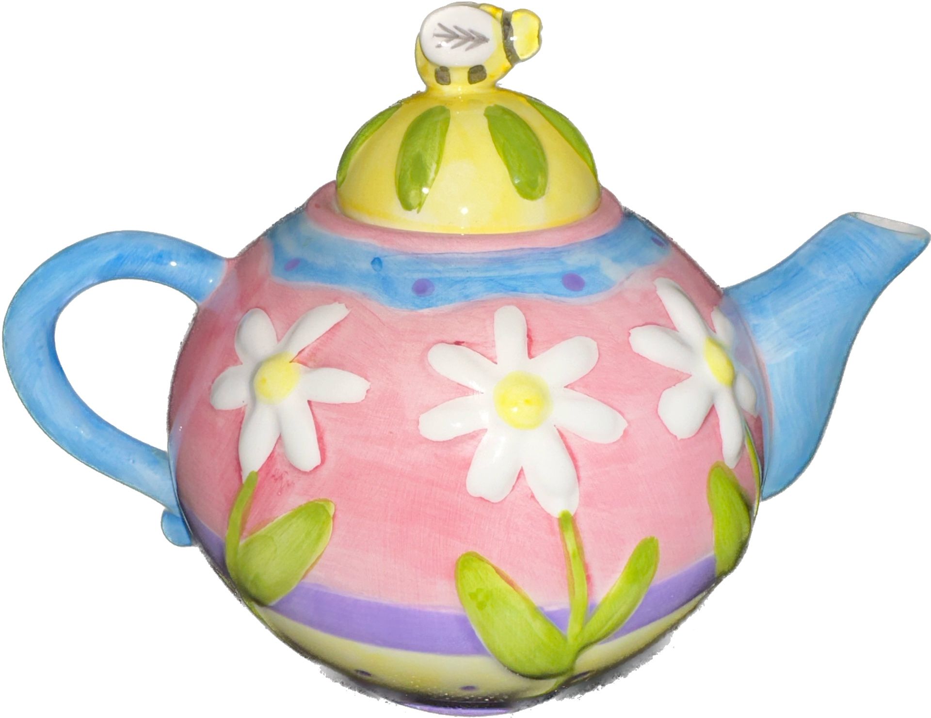 Oneida Country Bumble Bee Bouquet Collectible Teapot