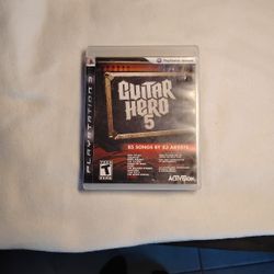 PS3 guitar Hero 5 DESC!