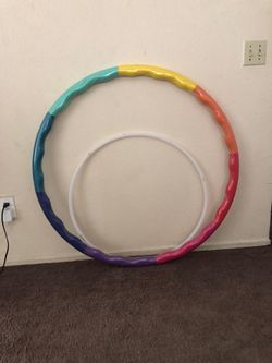 Sports hoop weighed hula hoop from Acu Hoop or Trim hoop series