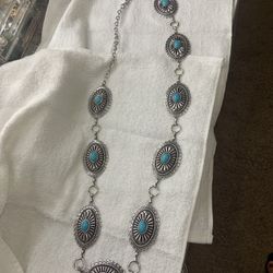 Silver Belt 47cm Waist 