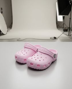 Pink Toddler Crocs
