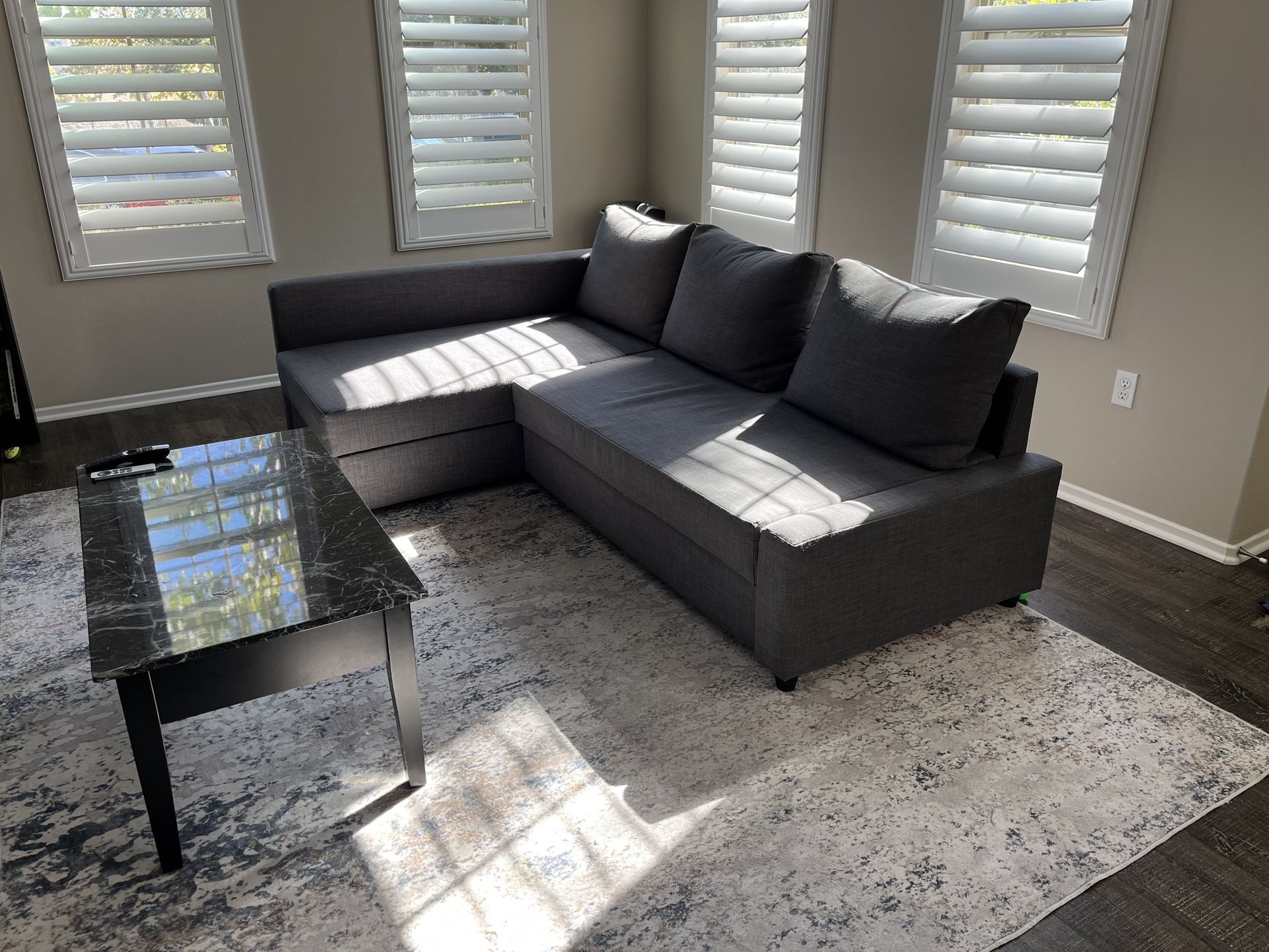 Queen Sleeper Sofa with Storage