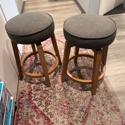 Bar Stools With Real Wood 