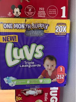 Diapers size 1