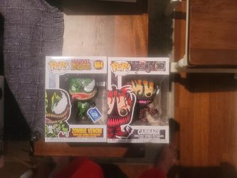 funko pop zombie venom & carnage