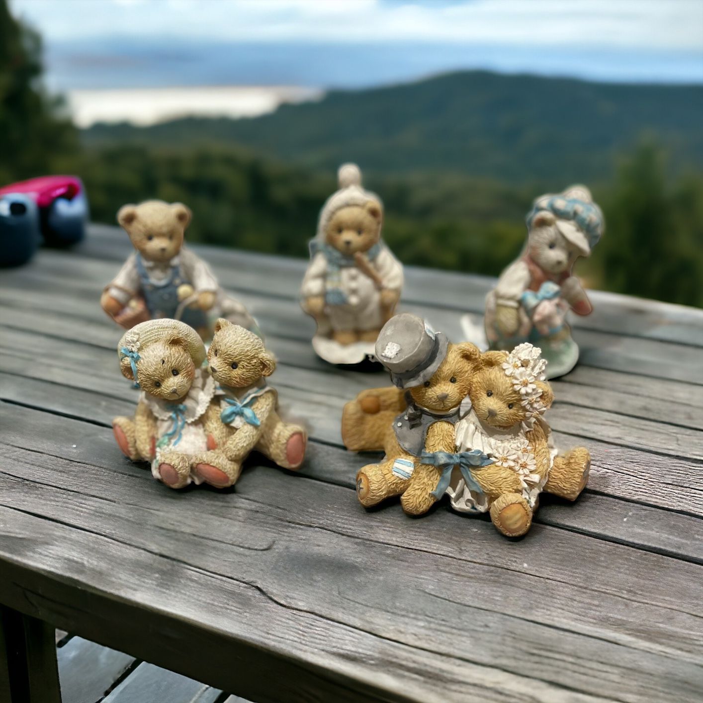 Cherished Teddies - 5 Figurines 