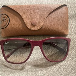 Ray-Bans cherry Red Sunglasses