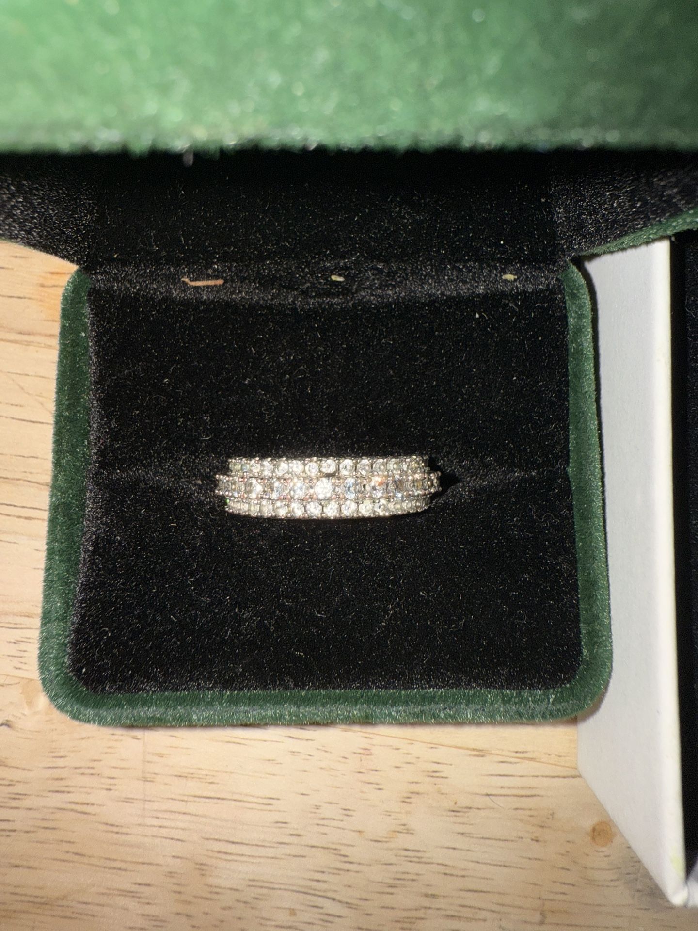4ct Three Row Lab Diamonds In Platinum