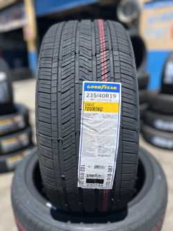 235-40r19 good year eagle touring new tires
