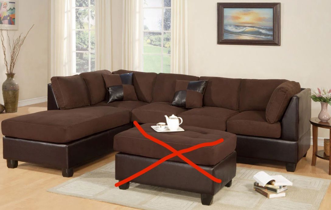 Brown Sectional