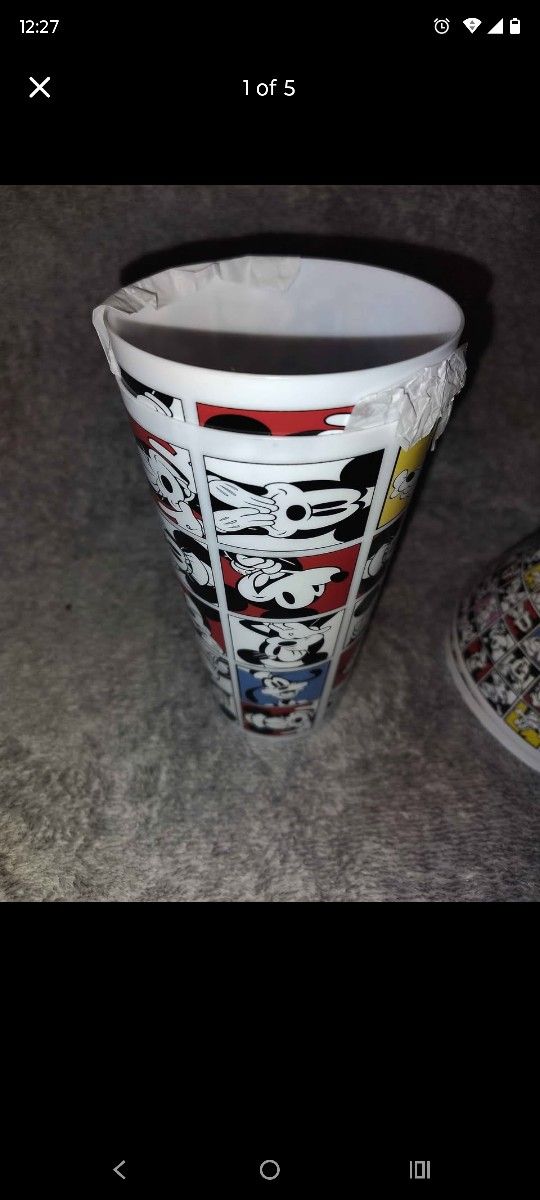 MICKEY MOUSE CUPS & BOWLS