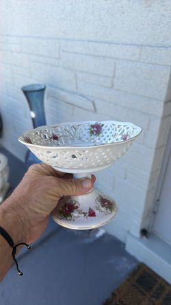 Copa porcelana vintage