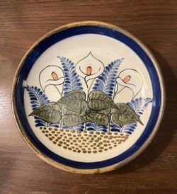 Tonala Calla lilly Plate