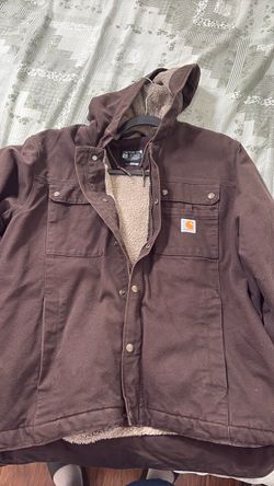 Carhartt Sherpa-Lined Hooded Jacket