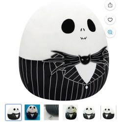 Jack Skellington Nightmare Before Christmas Huge Squish