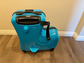 Kids luggage ride on suitcase