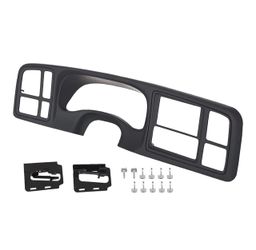 HECASA Double Din Dash Kit Compatible with 1999– 2002 GM Full-Size Truck SUV Silverado Sierra Stereo Radio Replacement