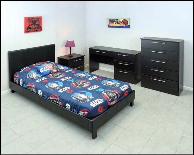 Kids bedroom set brand new various colors available ••mattress sold separately