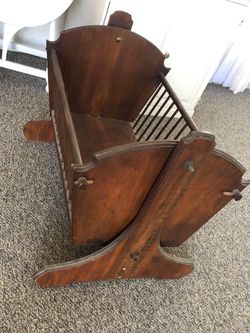 Antique Baby Cradle